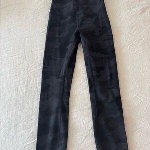 Lululemon Camo Leggings 25” Inseam